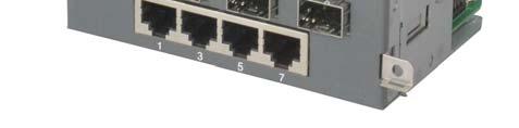 8G4 4 10/100/1000 copper ports (4 RJ-45) support 10/100/1000Mbps 4 dual-speed SFP slots support standard 100M or 1000M SFP optical fiber transceivers