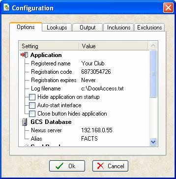 The system tray also displays information about the state of the application: Status App Tray Meaning Inactive The program is inactive and the settings can be modified.