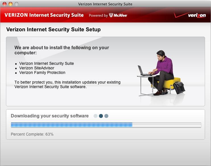 that it doesn't interfere with Verizon Internet Security Suite.