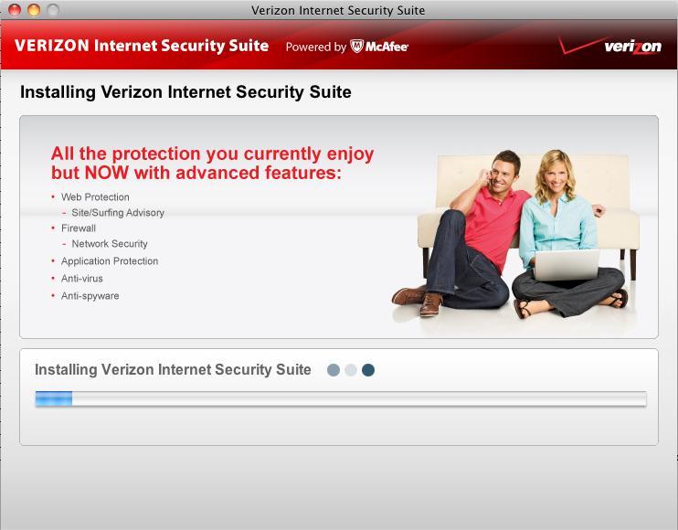 Chapter 3 Upgrading Verizon Internet Security Suite 13 Installing your software Install your software After you download Verizon Internet Security Suite