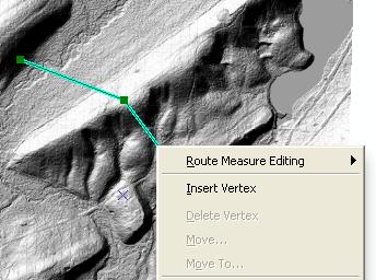 You can select and drag the vertices to modify the shape of the feature 2) To delete a vertex a. Change the editing task to Modify Feature b.