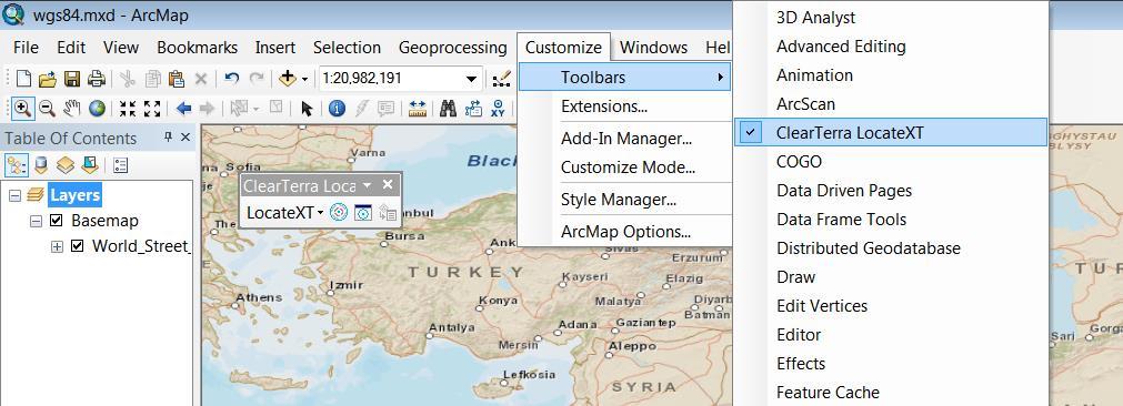 LocateXT ArcMap Extension The LocateXT