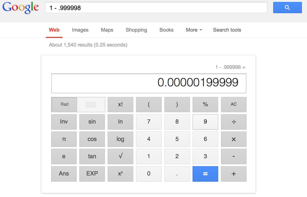3.2. GOOGLE CALCULATOR You are in the library and need to do some calculations for your physics homework.