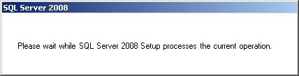But if you are installing SQL server on Windows 7, then Windows Installer 4.5 comes installed with it, so immediately after the.