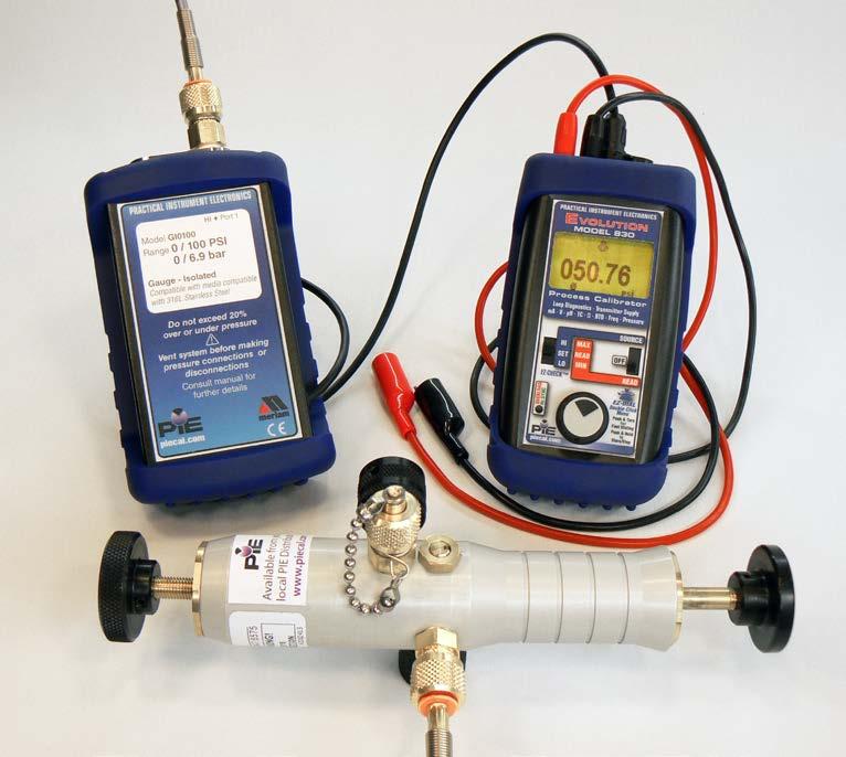 Pressure Modules Easily measure pressure with a plug in pressure module Purchase any of the pressure modules from the table below along with one of the three hand pumps and tubing kits for a complete