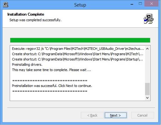 At te end of te installation process, te wizard notify te completion (Figure 9).