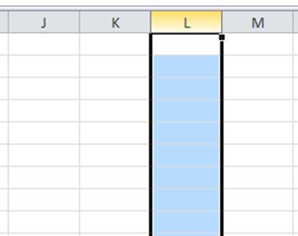 Column A group of cells that runs from the top of the page to the bottom. In Excel, columns are identified by letters.