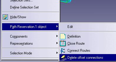 5. To create a connection between other segments of the same two routables select other segments in the same sequence given above. 6. Click OK. The connections will be created. 7.