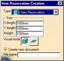 Save an Item Reservation in a Separate Document This task shows you how to create an item reservation in a project and save it as a separate document.