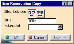 Copying an Item Reservation This task shows you how to copy an item reservation. 1. With the item reservation you want to copy displayed, click the Copy Item Reservation button.
