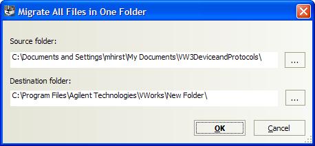 1 Installing and setting up the VWorks software Migrating files created in VWorks 3 and BenchWorks Click OK to close the message box. 6 In VWorks software, check the Log area for error messages.