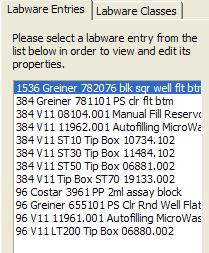 2 Defining labware Labware Editor overview Labware-Entry General Properties area The Labware-