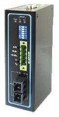 Single-mode, SC Connector, 30 KM Industrial-grade Gigabit Ethernet-to-Fiber Media Converter, Multimode, SC Connector, 550 M