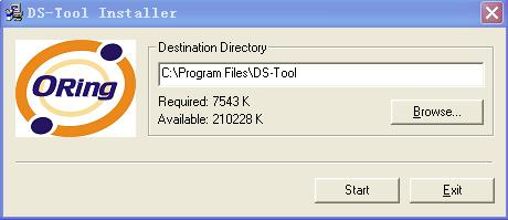 Management Interface 5.1 DS-Tool DS-Tool is a powerful Windows utility for DS series. It supports device discovery, device configuration, group setup, group firmware update, monitoring functions...etc.