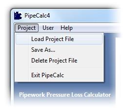 .. Highlight the Project File to be loaded and click 'Open'.