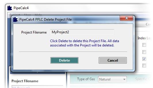 5. Deleting a Project Ensure that the Project to be deleted is already