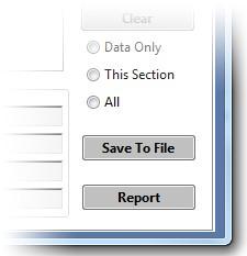 7. Running the PipeCalc4 Report The Report summarises input data and calculation results for all Project sections currently loaded to PipeCalc4. Click Report to open the Report window shown below.