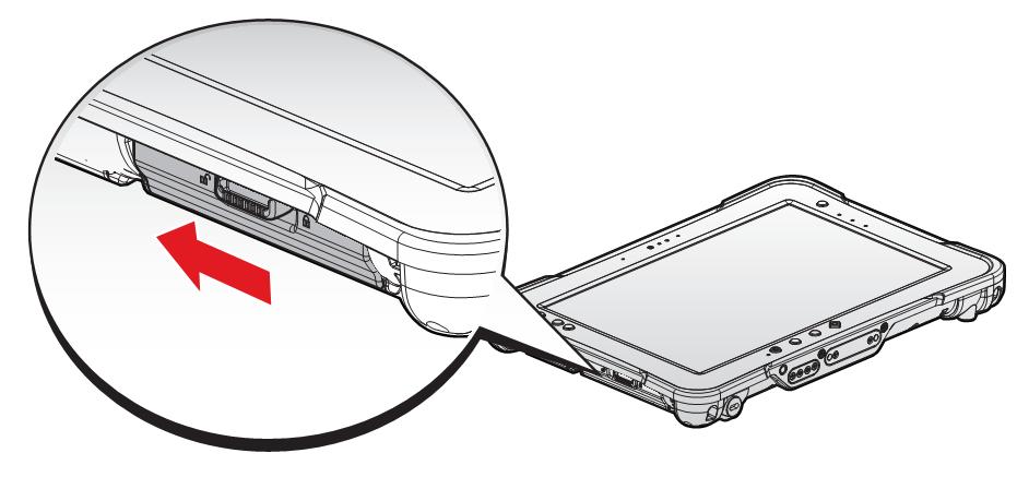 Operation Chapter 3. Operation Opening the I/O Compartment Cover 1. Place the device display side down on a clean work surface. 2. Locate the I/O compartment cover. Left view Right view Figure 23.