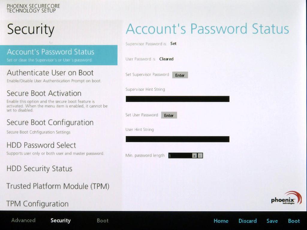 Using BIOS Setup Utility BIOS Passwords Setting Up a Supervisor Password To setup a supervisor password,