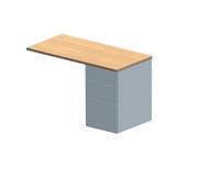 Standard desks Pure Evolution x cm x cm Centralised or decentralised legs of square or circular section x cm x cm 140 x cm 1 x cm 1 x cm 200 x cm Extension units for use with standard, wave and