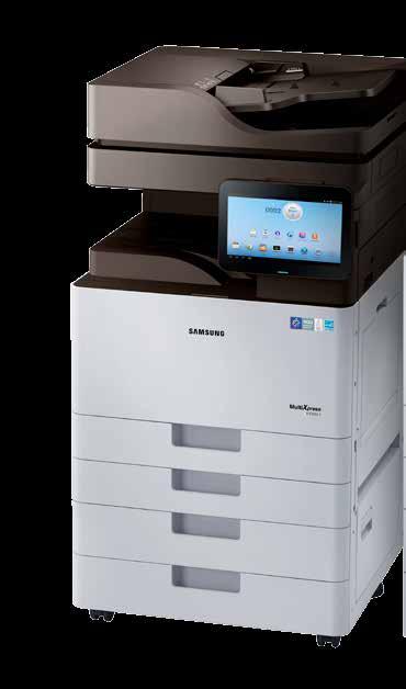 CUSTOMISE YOUR MFP WITH FLEXIBLE OPTIONS Configurations & Options Paper Output DSDF (K4350LX/K4300LX) Job Separator (SL-JSP500S) High-volume Finisher (SL-FIN701H) OR Inner Finisher