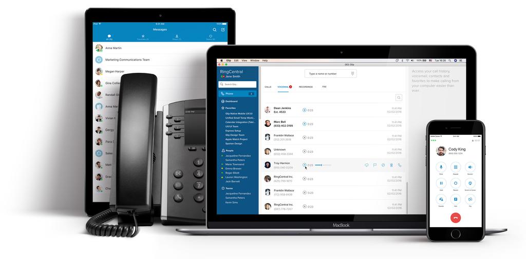 RingCentral Datasheet RingCentral Office Ultimate Edition RingCentral Office Ultimate Edition Empower your business to communicate, collaborate, and connect via voice, team messaging and