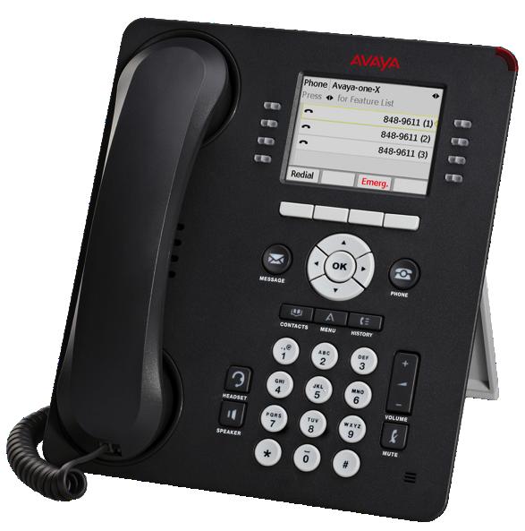 Avaya 9611G IP Phone Delivers high-definition audio Easy-to-read, high resolution color