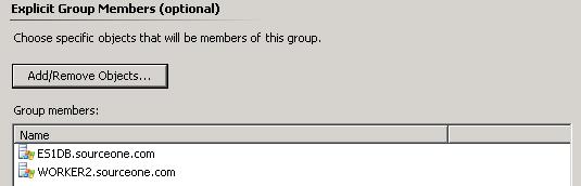 Installation Figure 32 Choose Members from a List page 10.Click Next. The optional Dynamic Members page appears. 11.Click Next. The optional Subgroups page appears. 12.Click Next. The Excluded Members page appears.