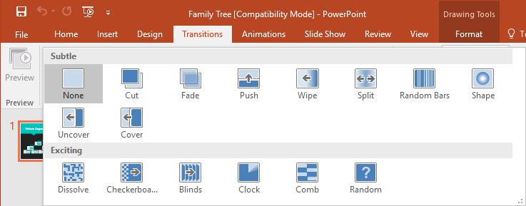 Compatibility Mode disables certain features, so you'll only be able to access commands found in the program that was used to create the presentation.