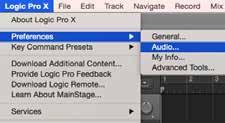 Setting Up Symphony I/O Mk II with Logic Pro X Most professional applications have their own audio preferences that are separate from the Mac System Preferences.