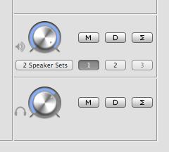 Note: This disable s Symphony s Monitor Output level control. How to Setup and Use Multiple Speaker Sets It is possible to connect up to three pairs of speaker monitors and toggle between them.
