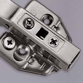 System All Dores hinges comes with: Soft closing function tested for