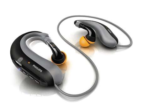 it. Philips now offers an improved range of sports headsets.