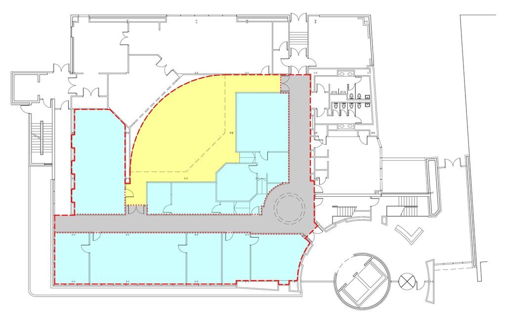 Proposed Area Modifications IT ROOM (780 SF) CONTROL ROOM (1,533 SF)