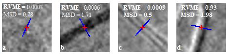 Quadrature Filters for Registration validation of Fundus Images 39 (a) (b) Fig. 3: Registration assessment results. (a) RVME as a function of misalignment in pixels.