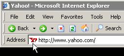 Aside: Favorites icon ("favicon") 33 <link href="filename" type="mime type" rel="shortcut icon" /> HTML <link href="yahoo.