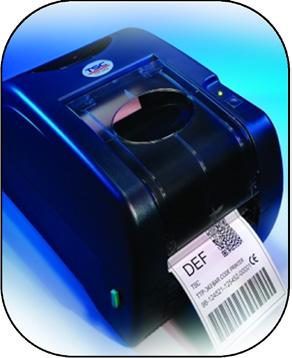 TTP-247 PLUS / TTP-345 PLUS THERMAL TRANSFER/DIRECT THERMAL DESKTOP PRINTERS ndustrial performance in a small desktop package > 7 ips, 203 dpi > 300 dpi version also available > Internal Ethernet