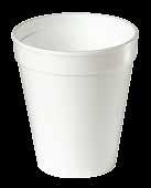 Foam Cups Maintain drink temperature with the