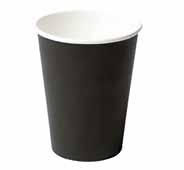 HOT CUPS Single Wall Paper Cups Offers an economic alternative to the double wall cup. Matte finish.