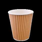 Ripple-Wrap Cups Ripple-Wrap all-in-one corrugated sleeve.