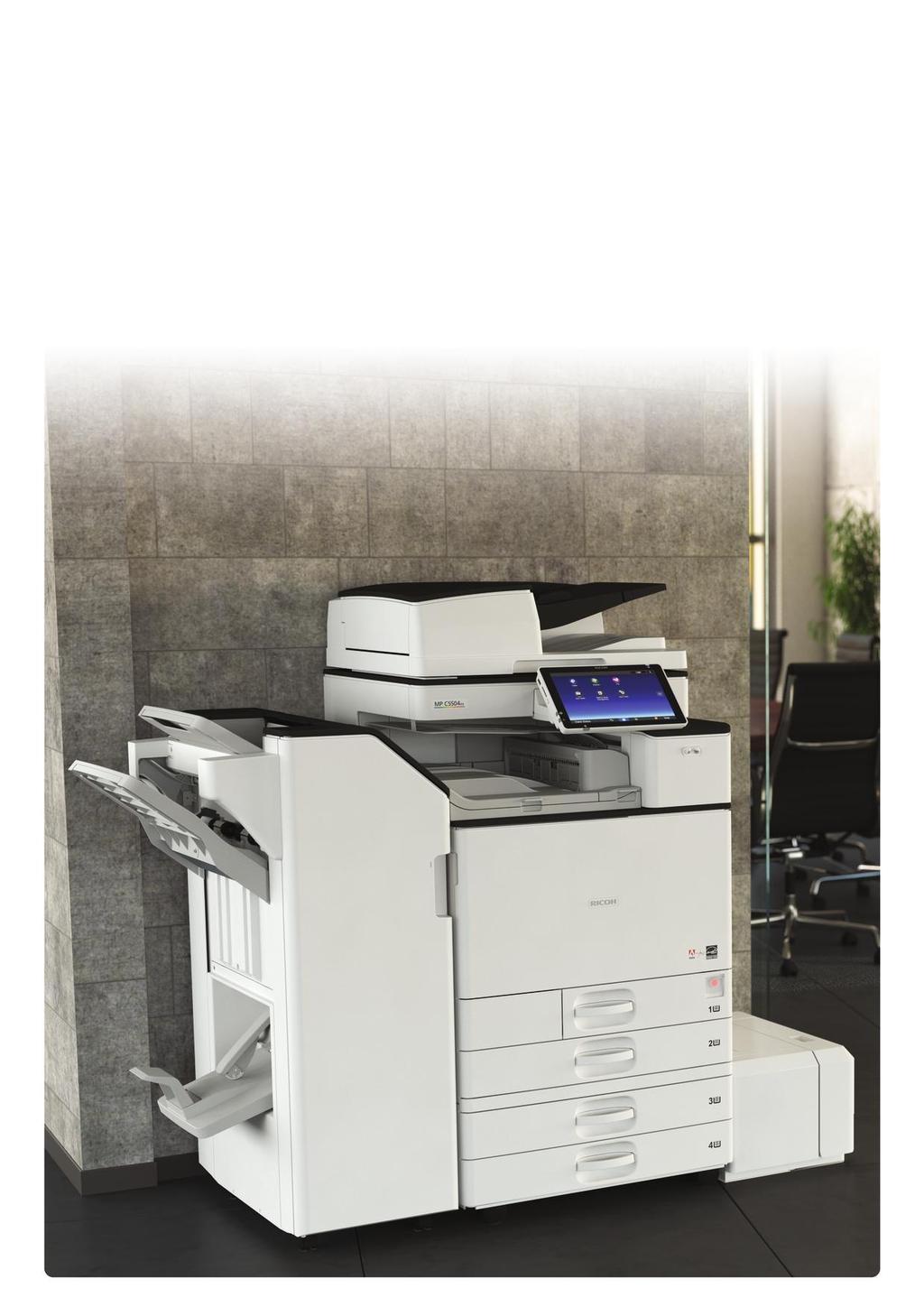 Much more than a new range. It is a whole new way to connect your business. With thirteen models available, these hard workers form part of our flagship A3 colour Smart MFP range.
