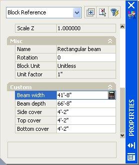 Figure 2 Detailing with the Dynamic Input setting switched on Hints & Tips Editing Dynamic Block Dimensions You can also edit the Dynamic Block dimensions in the AutoCAD Properties dialog box.