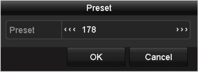 4.2 Setting PTZ Presets, Patrols & Patterns Before you start: Please make sure that the presets, patrols and patterns should be supported by PTZ protocols. 4.2.1 Customizing Presets Purpose: Follow the steps to set the Preset location which you want the PTZ camera to point to when an event takes place.