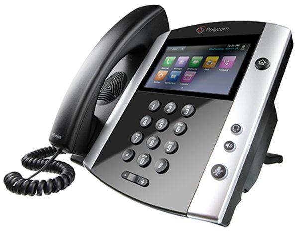 Polycom VVX 600 Feature-rich IP Phone with up to 16 SIP accounts Polycom Acoustic Clarity TM technology providing full-duplex conversations, acoustic echo