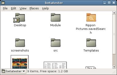 Desktop User Guide» Working with Files» Spatial Mode» Spatial Windows A new spatial window opens each time you open a folder.
