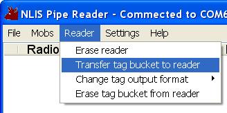 Importing a tag bucket file into the Reader and setting Alerts It is possible to import a tag bucket file directly into the reader.