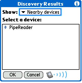 The Pipe Reader will appear in the list after