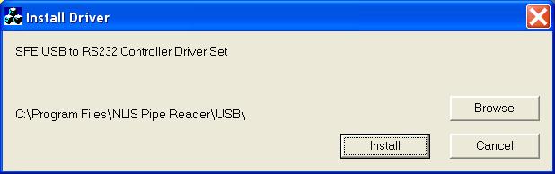 Standard Reader (USB Cable) Installation If you have a standard reader, then you need to select the