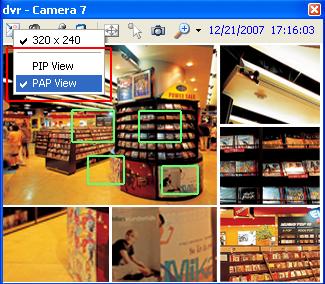 4 Control Center 15B4.15 PIP and PAP View With PIP (Picture in Picture), you can crop your video to get a close-up view or zoom in on your video.