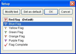 1 Center V2 Editing Colorful Flags You can name the colorful flags with the provided texts or change the texts to meet your needs. 1.